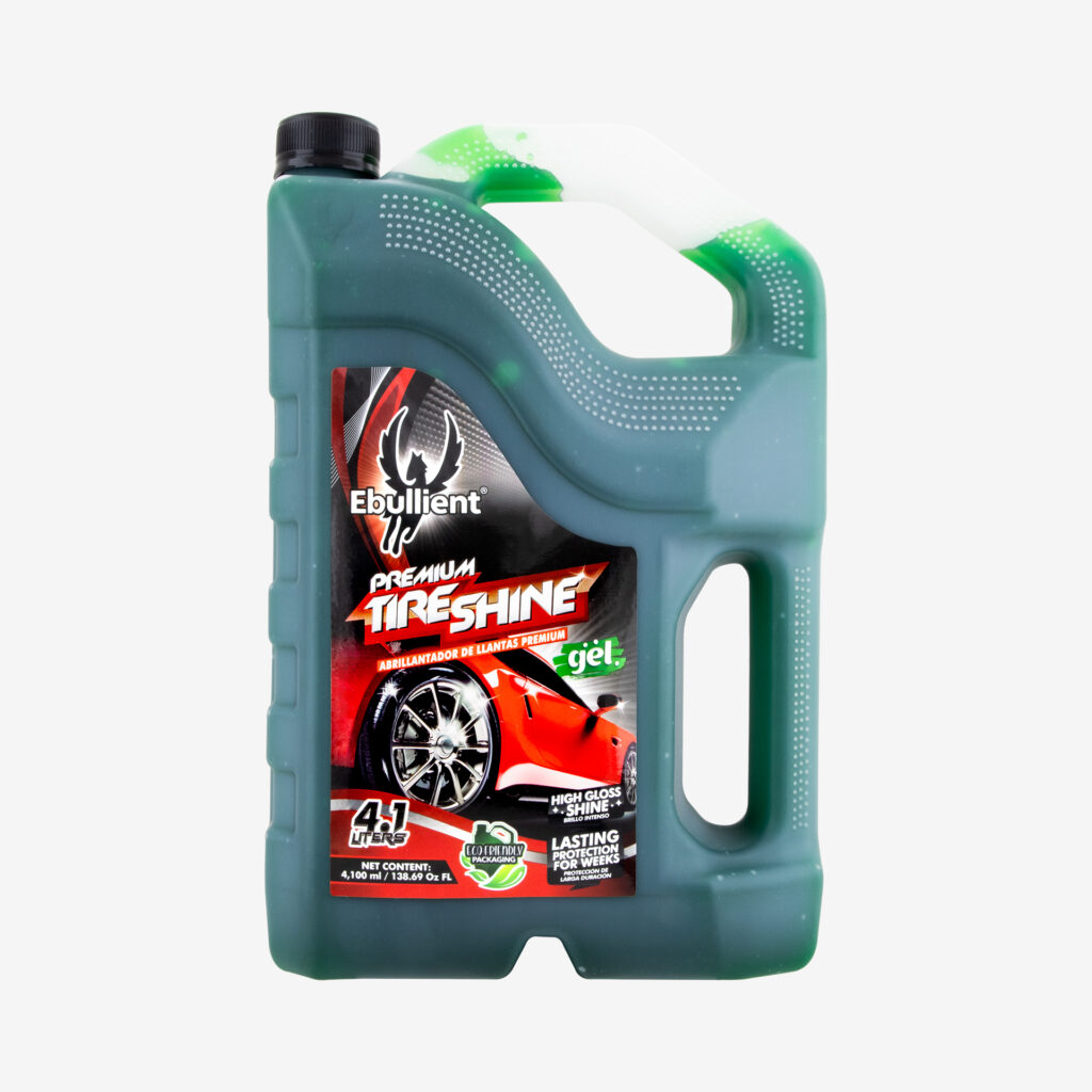 abrillantador de llantas premium