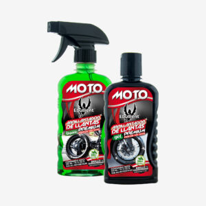 abrillantador de llantas premium para motos