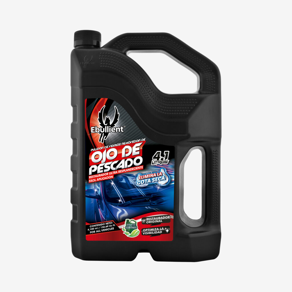 pulidor de vidrios removedor de ojo de pescado (gota seca)